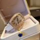 Copy Franck Muller Galet Rose Gold Pave-Diamond Lady Watches Blue Leather Strap (5)_th.jpg